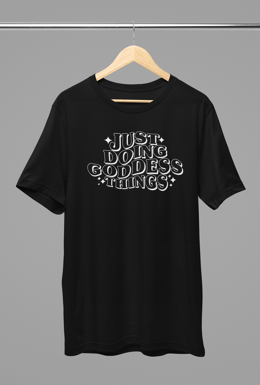 Just Doing Goddess Things Active Tee