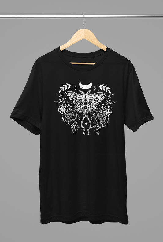 Floral Moth Active Tee